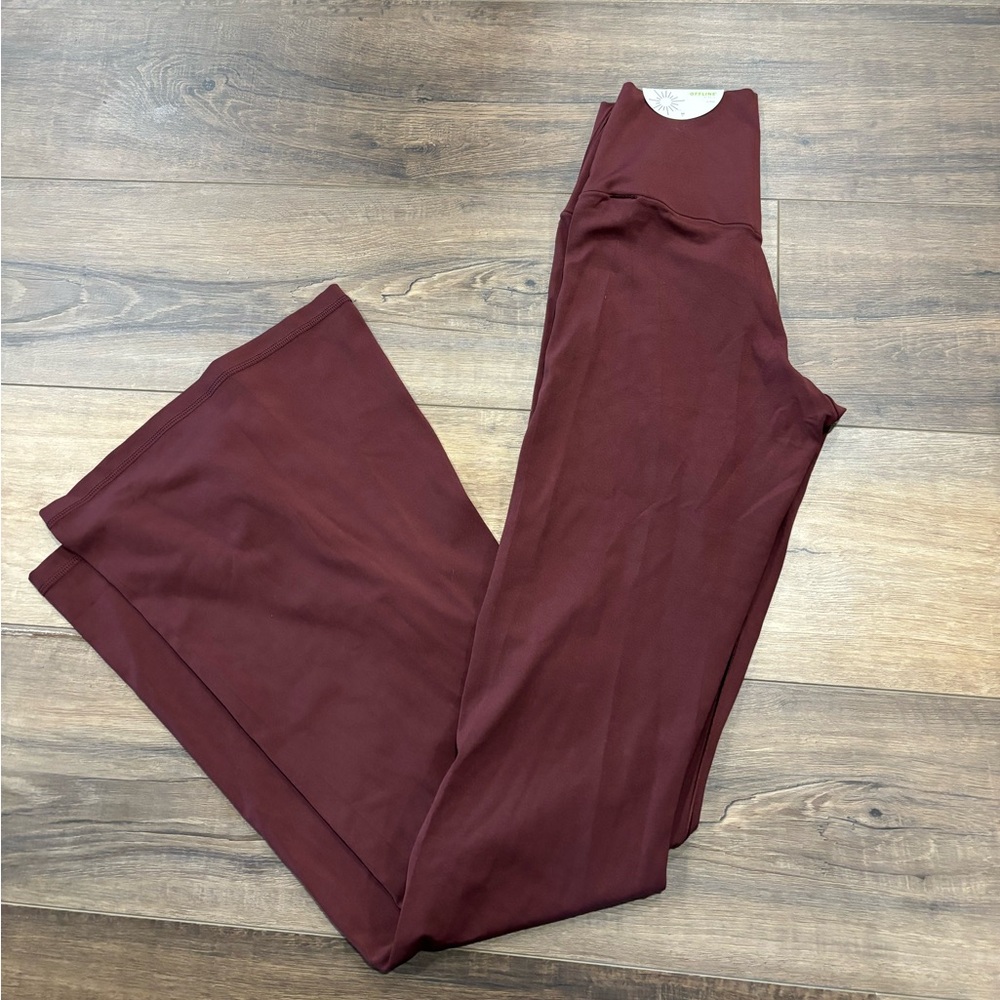 Aerie Burgundy Leggings